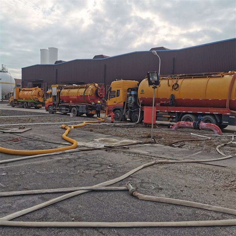 贵池污水池清理